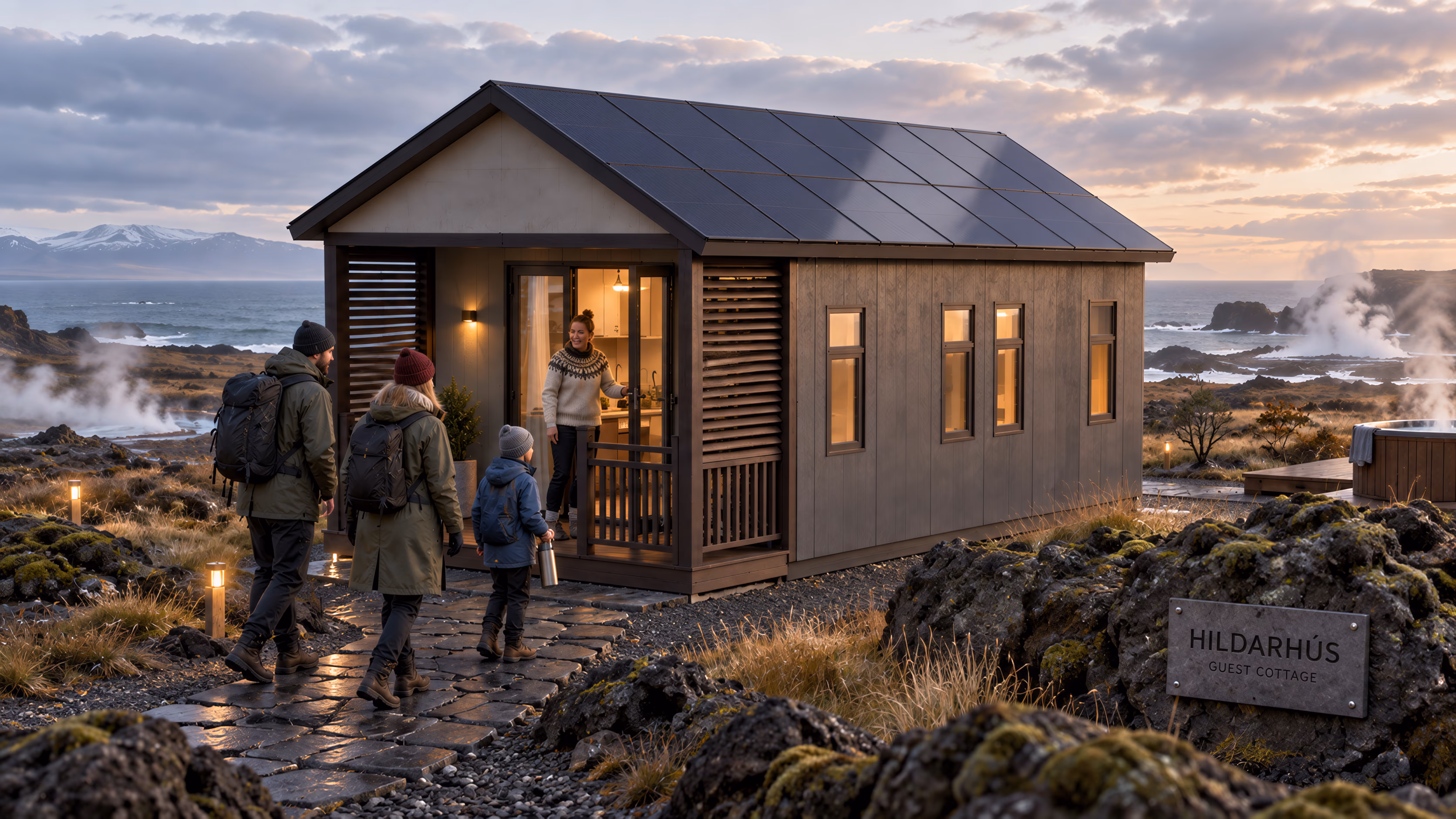 Guest House, Series B Residential application in Reykjavik, Iceland