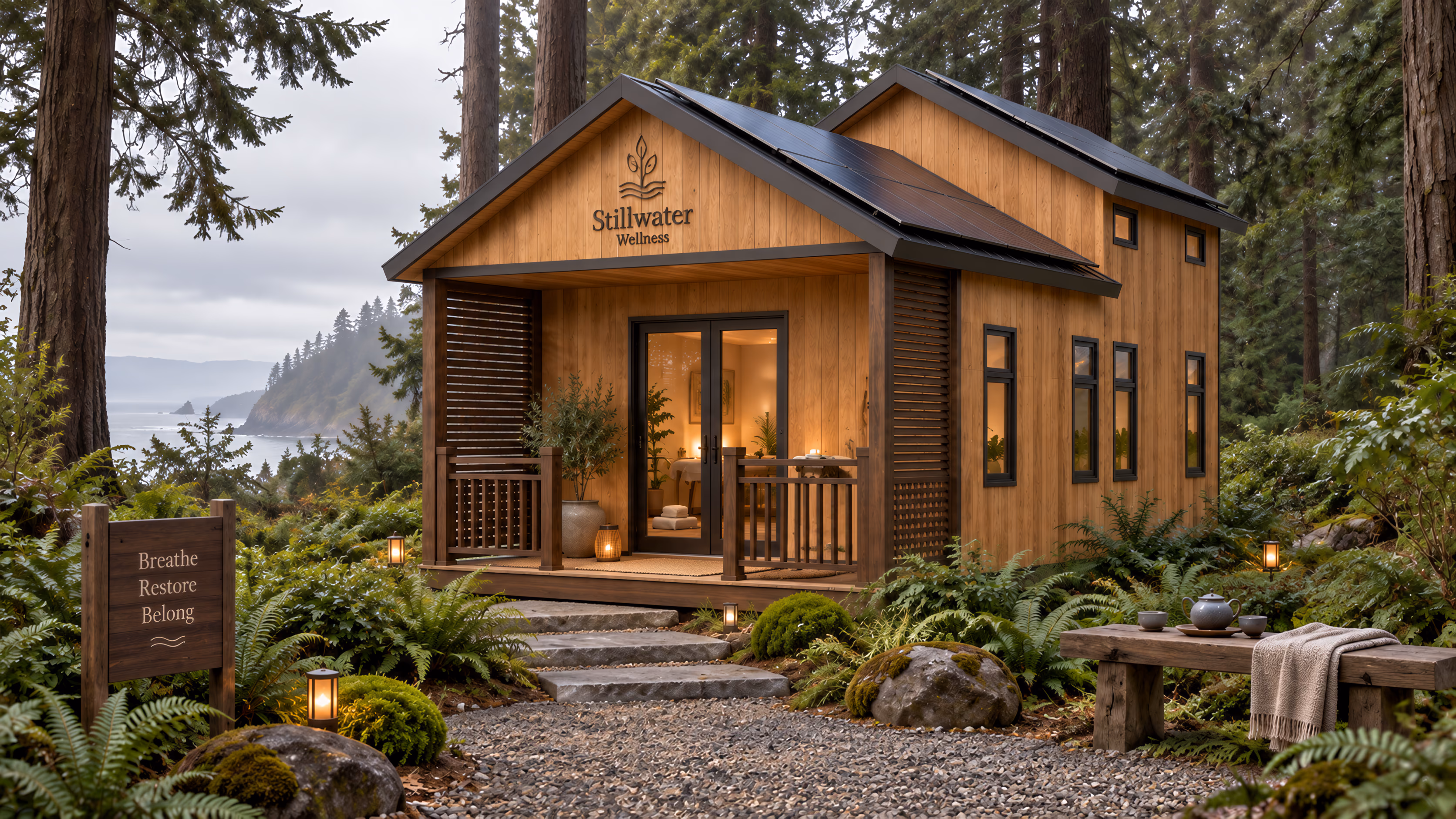 Wellness Retreat, Series BL Hospitality application in Oregon, United States
