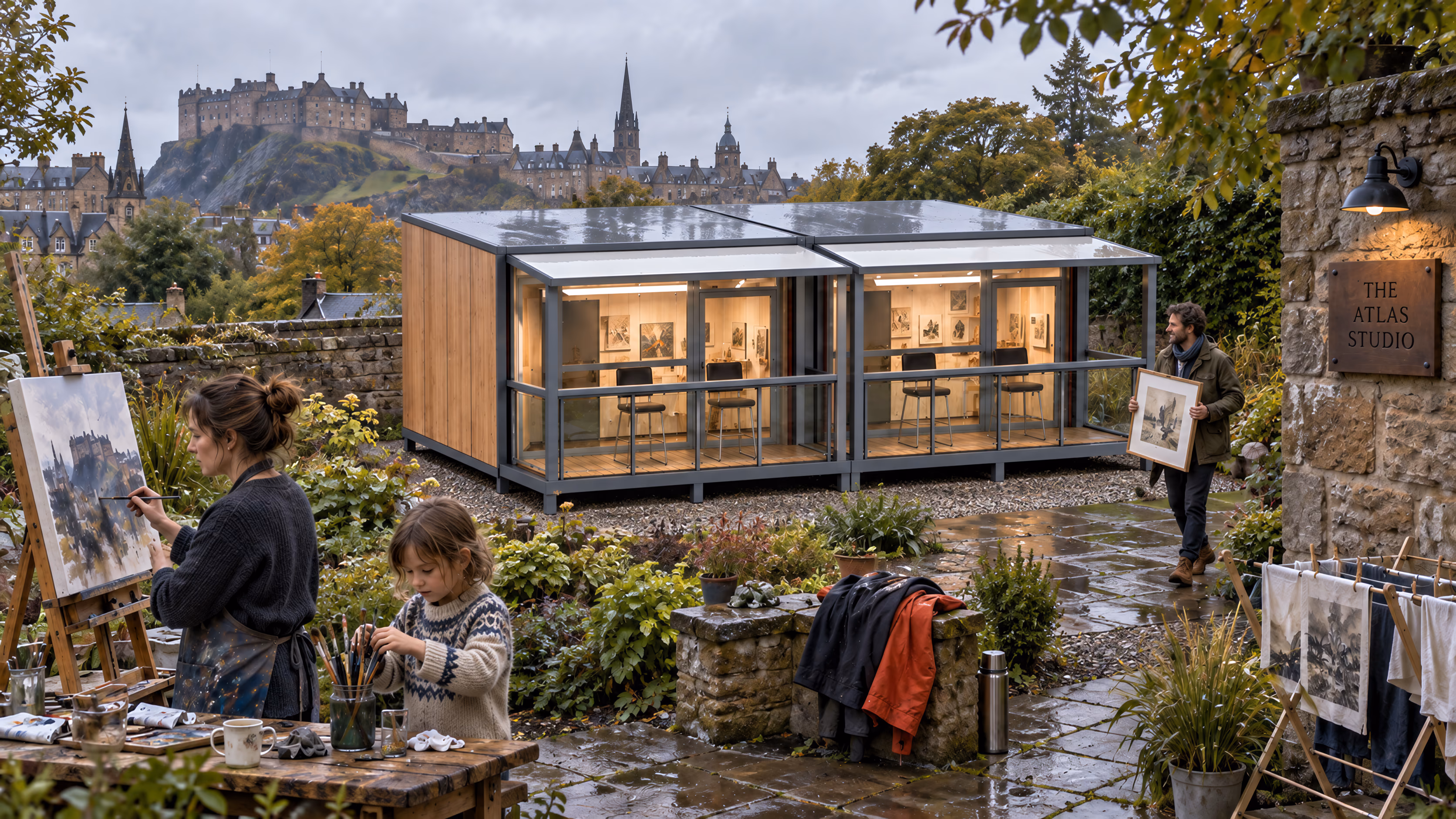 Art Studio, Series C Commercial application in Edinburgh, United Kingdom