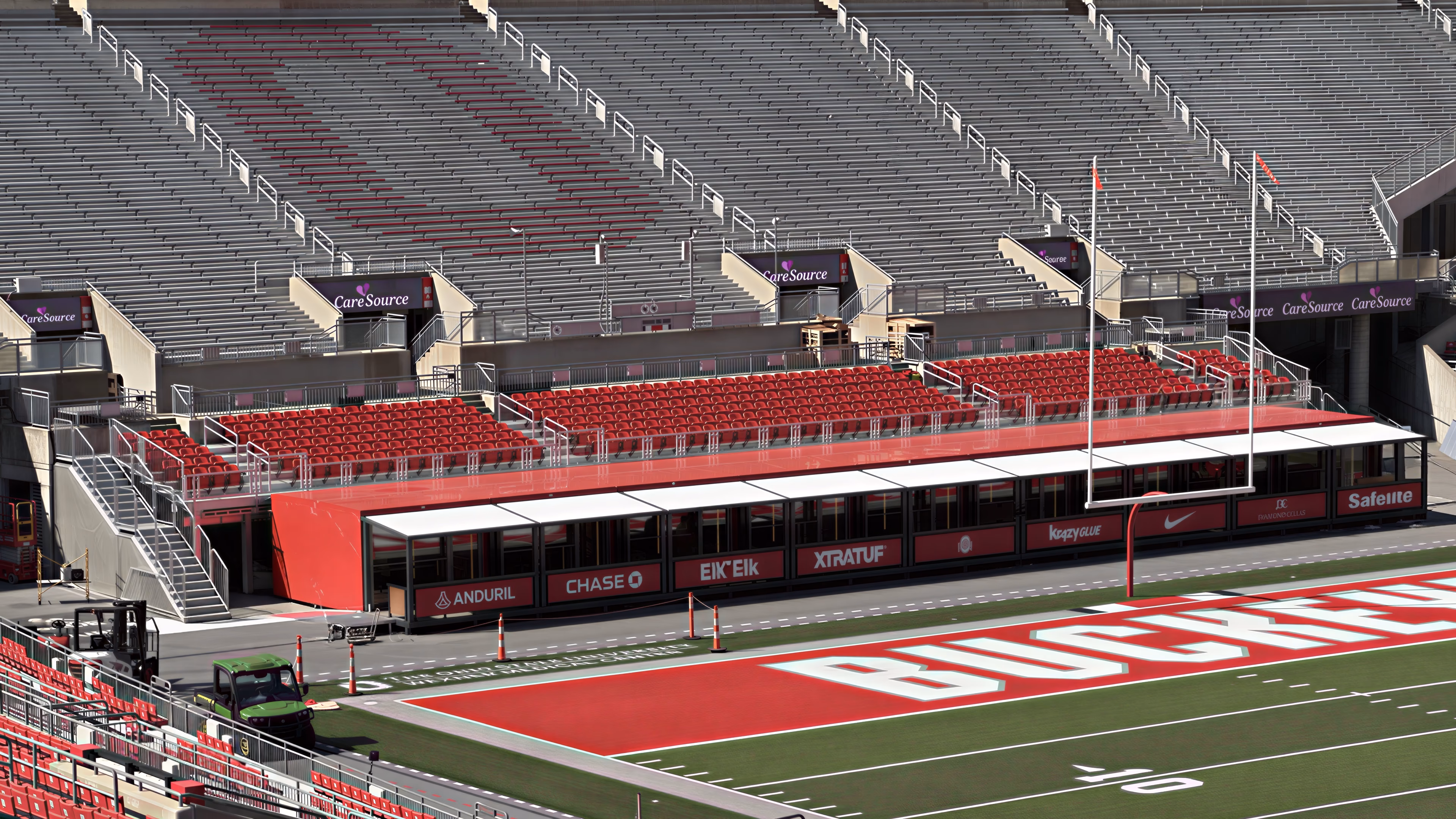 Stadium Hospitality Suites — Football stadium setting