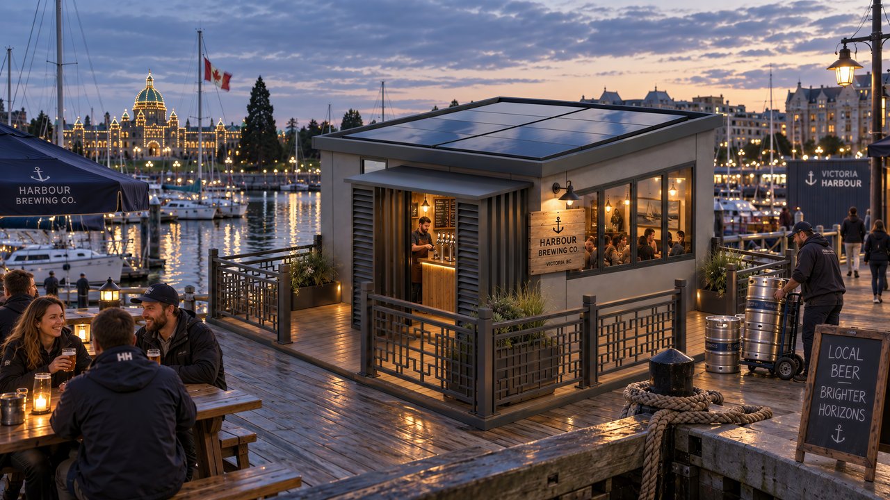 Cafe / Bar, Series A Commercial application in Harbor promenade