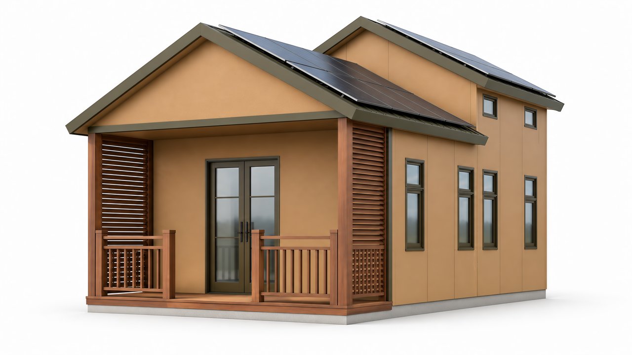 Residential Finish Study, Series BL Residential application in Studio background; California palette named in source